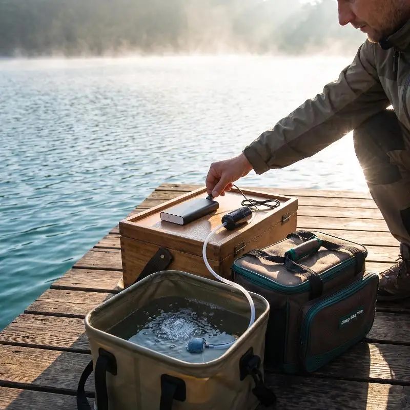 Aquarium USB Air Pump Fish Tank Silent Air Compressor Aquarium Portable Mini Oxygenator Oxygen Aerator Aquarium Accessories