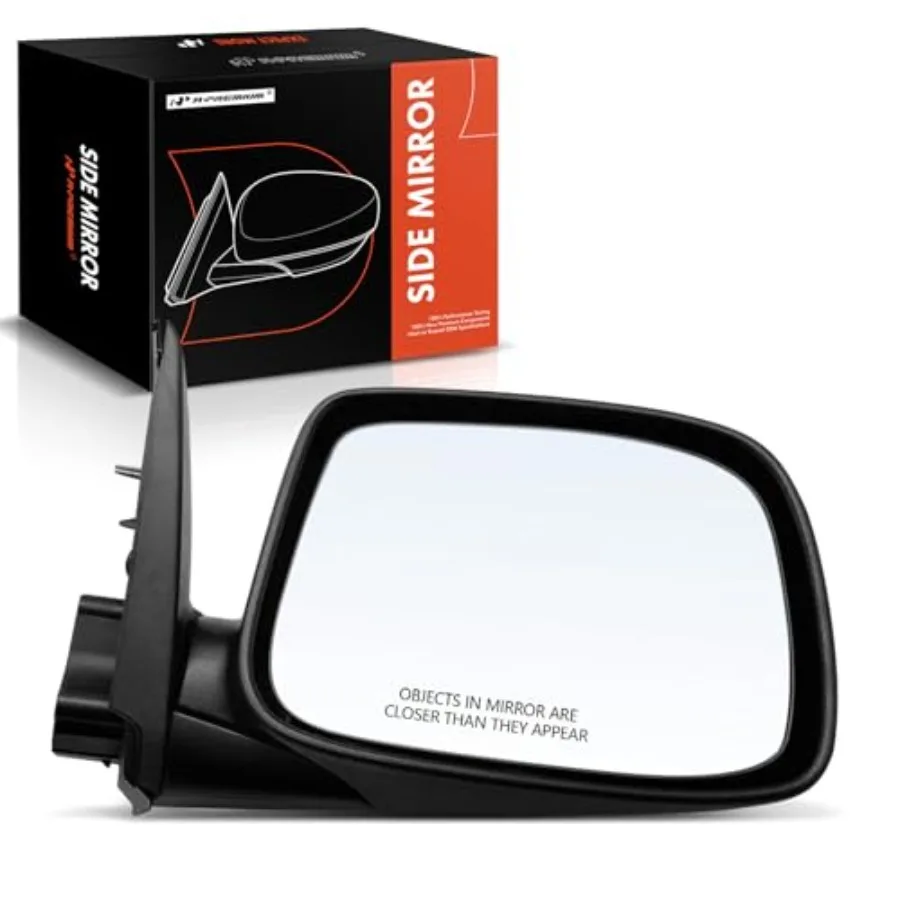 

Passenger Side Manual Door Mirror - Compatible with Chevrolet Colorado 2004-2012 and GMC Canyon 2004-2012 - Non-Heated Manual F