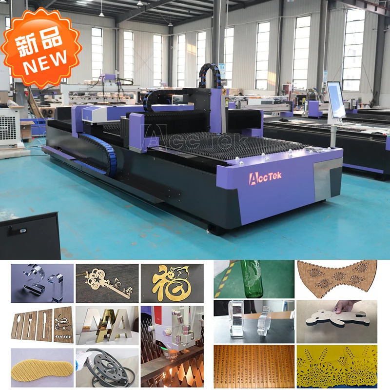 Macchina da taglio Laser Co2 a fibra combinata a doppio portale per il taglio di metalli e Non metalli