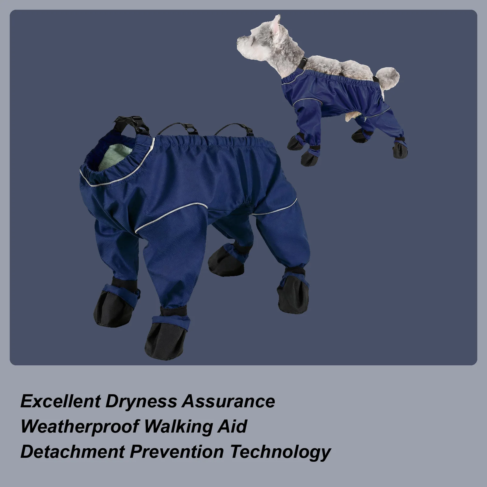 犬用冬コート-通気性のある寒い天候用子犬スーツ-冬用犬服-小型中型大型子犬用-ハイキング-家庭用-室内用