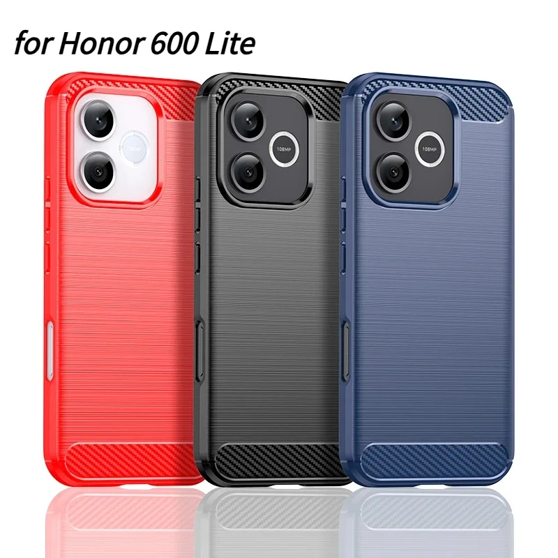 Luxuriöse Silikon-Handyhülle für Honor 600 Lite 500 400 Pro Magic 8 Pro X8D X9 X8 X7 X6 A/B/C/D Stoßfeste Schlanke Schutzhülle