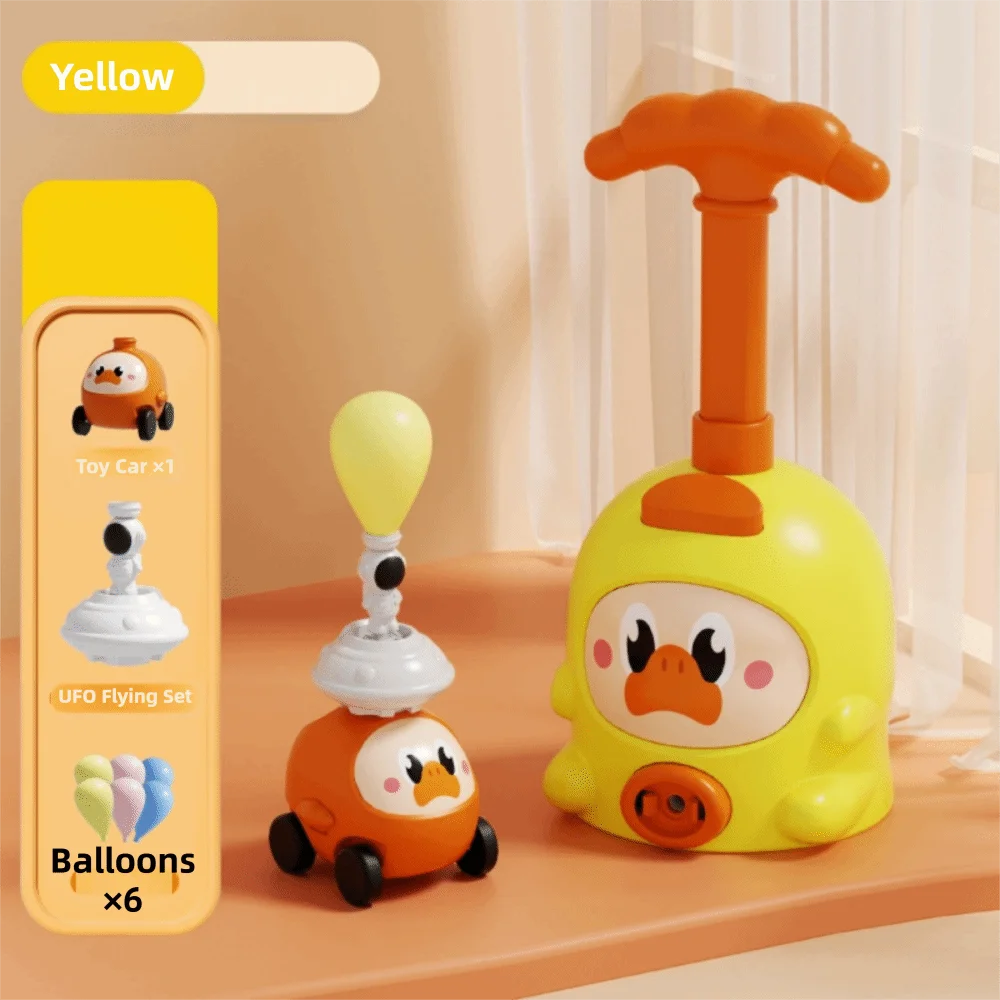 Inertial Air Power Air Power Balloon Car Aerodynamic Flying Rocket Balloon Launcher Balloon Launcher Toys Children Gits