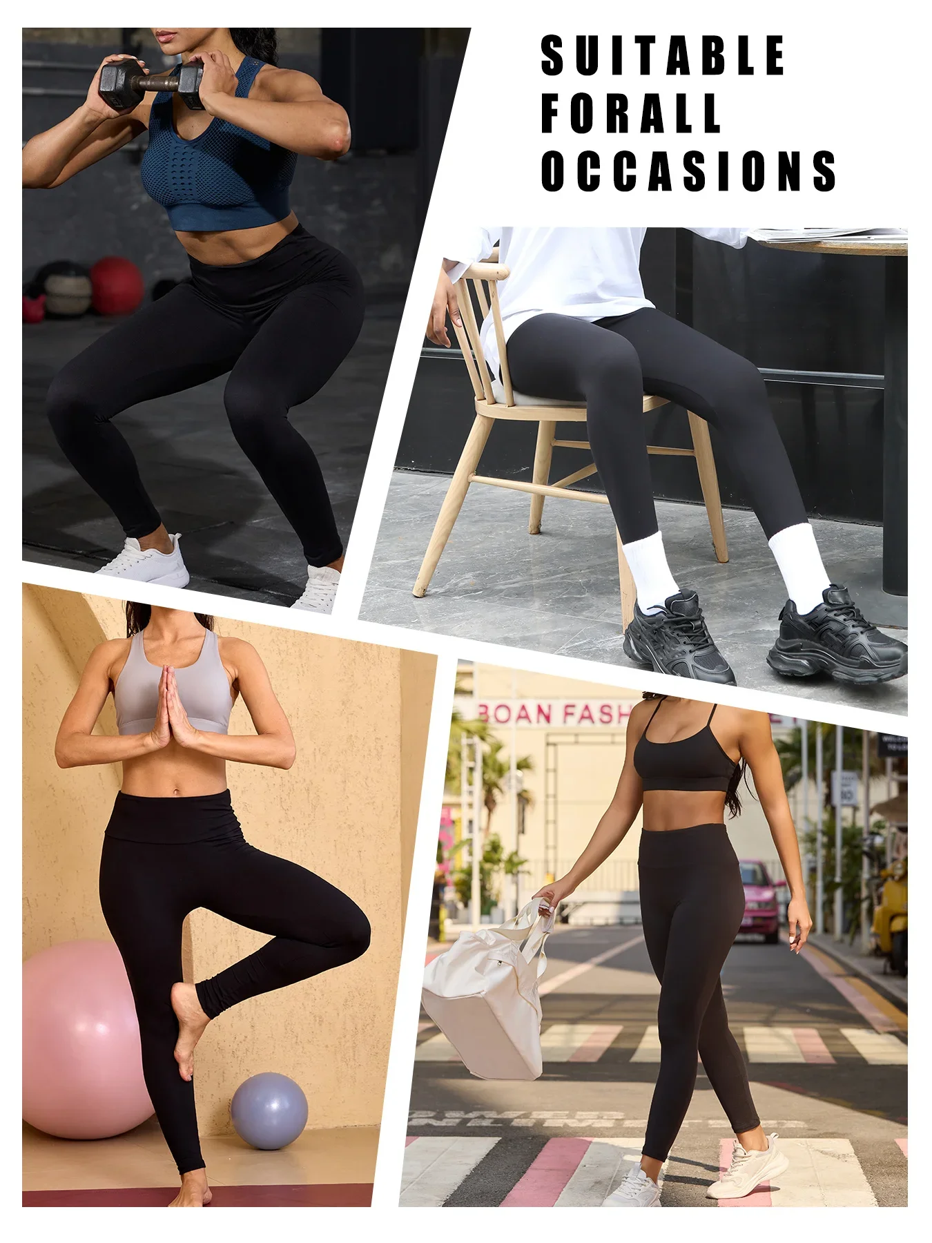 3枚組 レディース 超ソフト レギンス ハイウエスト お腹シェイプ 透けない ワークアウト ヨガ ランニング アスレチック プッシュアップ ジム レギンス