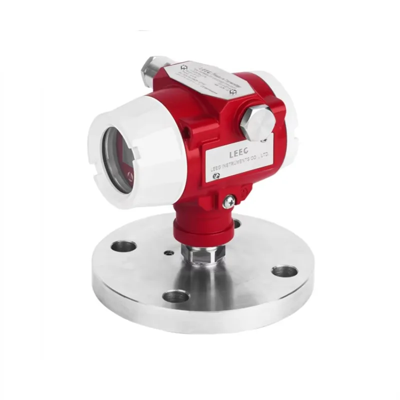 Waterproof And Dustproof Diaphragm Pressure Transmitter With Digital Display 4-20mA HART RS485 Output For Pipeline And Tank Top