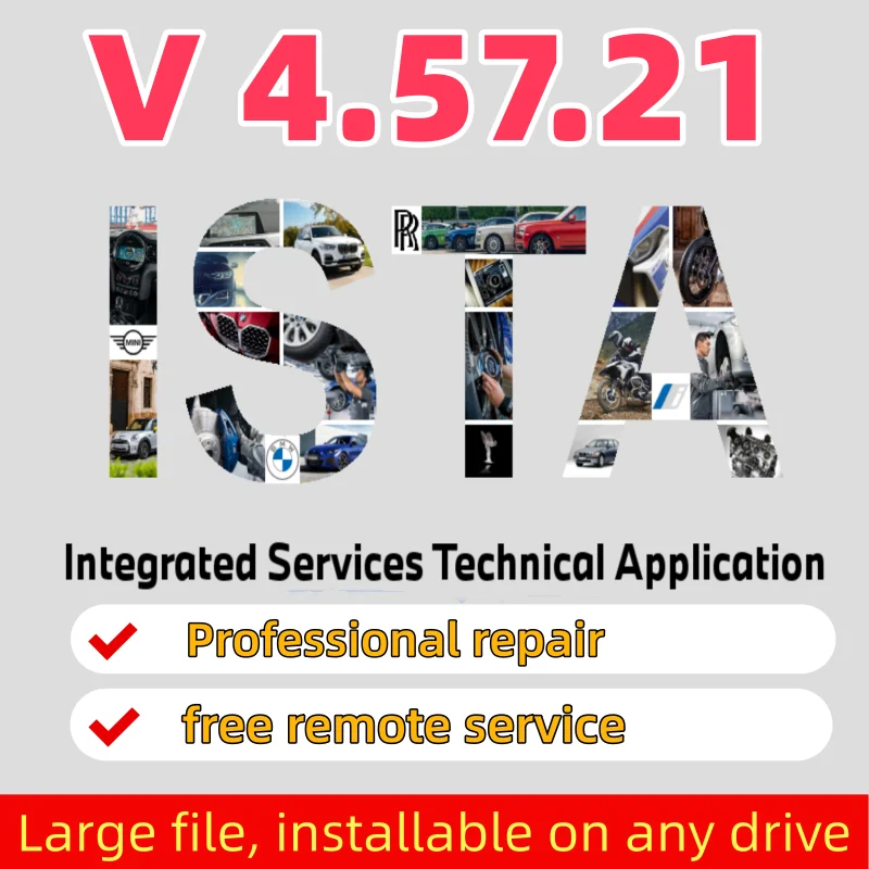 2026 NEW ISTA 4.57.21 full database and 22 in 1 collection of tools related to BMW vehicle diagnosis programming coding
