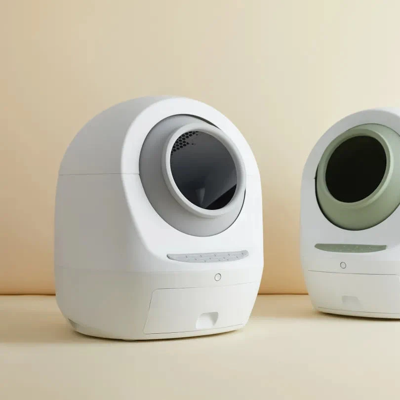 حار بيع التنظيف الذاتي التلقائي مرحاض القط مريحة حوض نفايات القط الفاخرة كبيرة الذكية صندوق نفايات القط