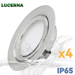 Faretto da incasso a Led 3W faretti da incasso a soffitto rotondi 14mm lampada a LED sottile ritagliata lampada da incasso da 55mm luci di visualizzazione dell'hotel per la casa