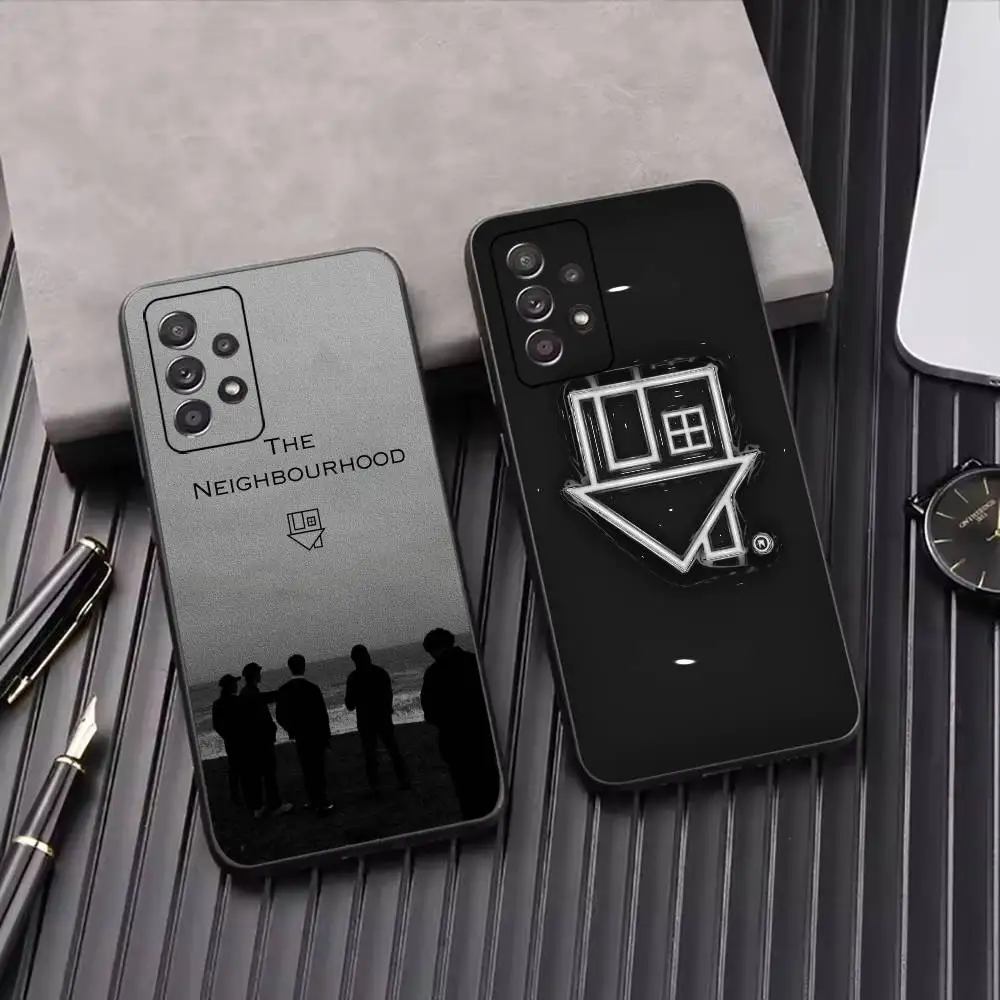 NBHD Band The-Neighbourhood Phone Case for Samsung Galaxy S23,S24,S25,S22,Ultra,S21,Plus,FE,Lite,Note,10,Black Cover