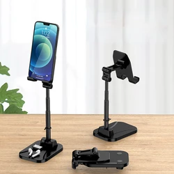 Soporte Universal ajustable para teléfono móvil, soporte telescópico plegable para teléfono móvil, adecuado para IPhone IPad Tablet ordenador