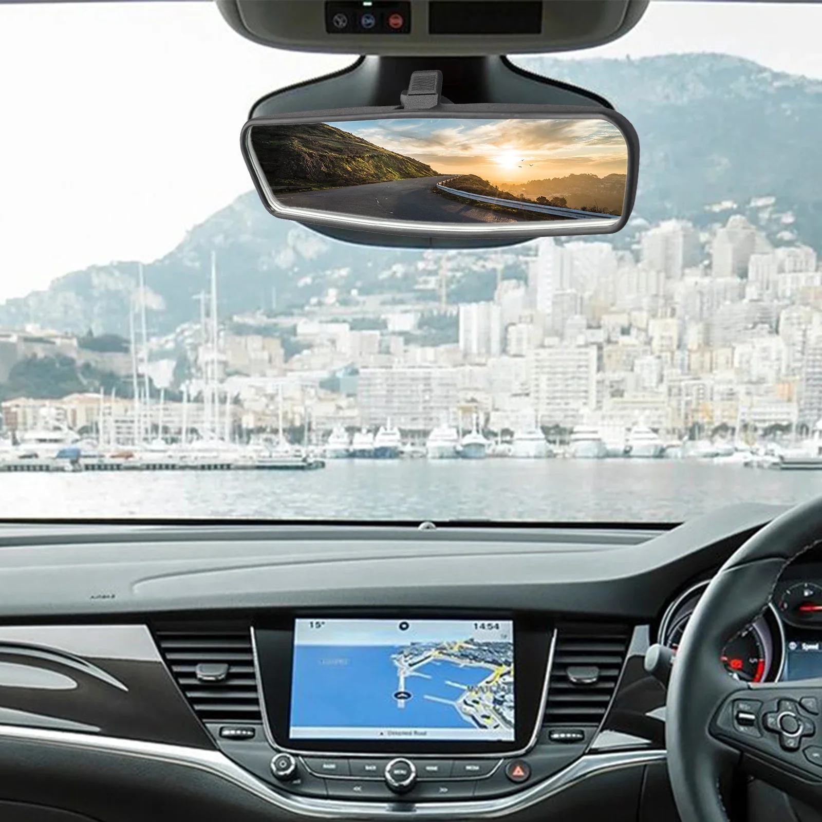 

2003-2009 2004-2010 для зеркала заднего вида SEQUOIA, автомобильное внутреннее зеркало заднего вида, практичные аксессуары из АБС-стекла