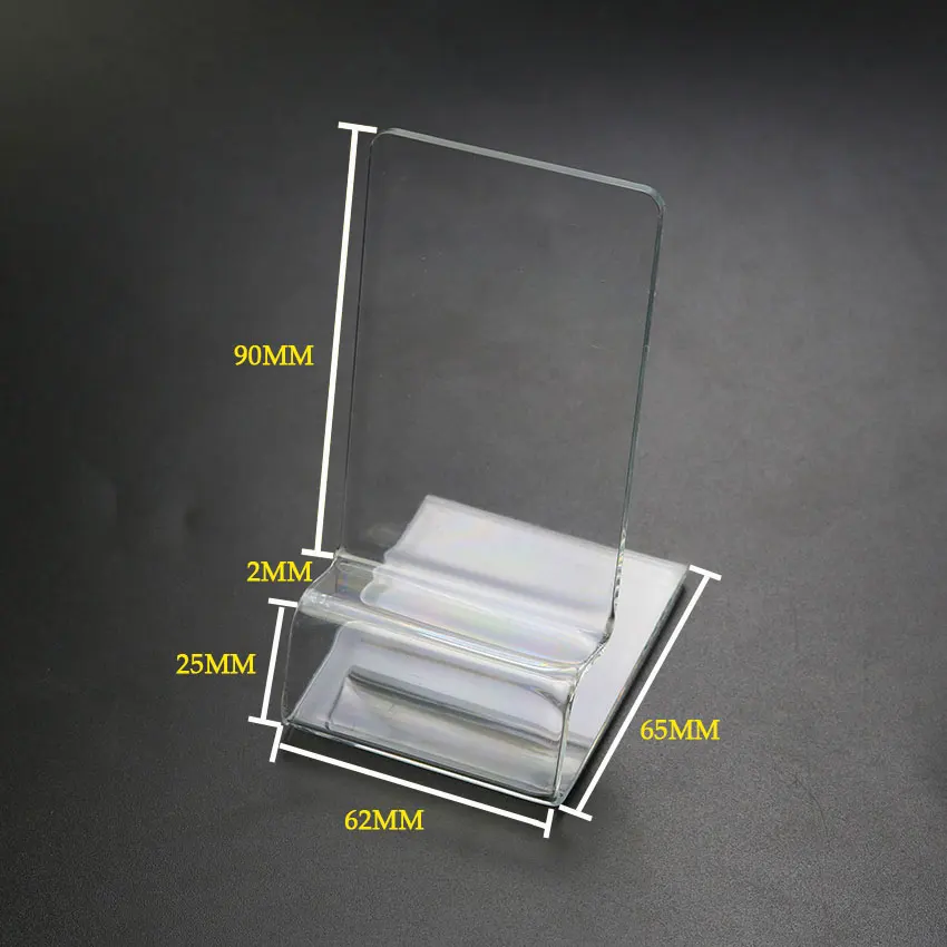 Console Exhibition Bracket For GB GBP GBC GBA PSP PSV 3DS 2DS Clear Plastic Stand Shelf Window Counter Display Showcase