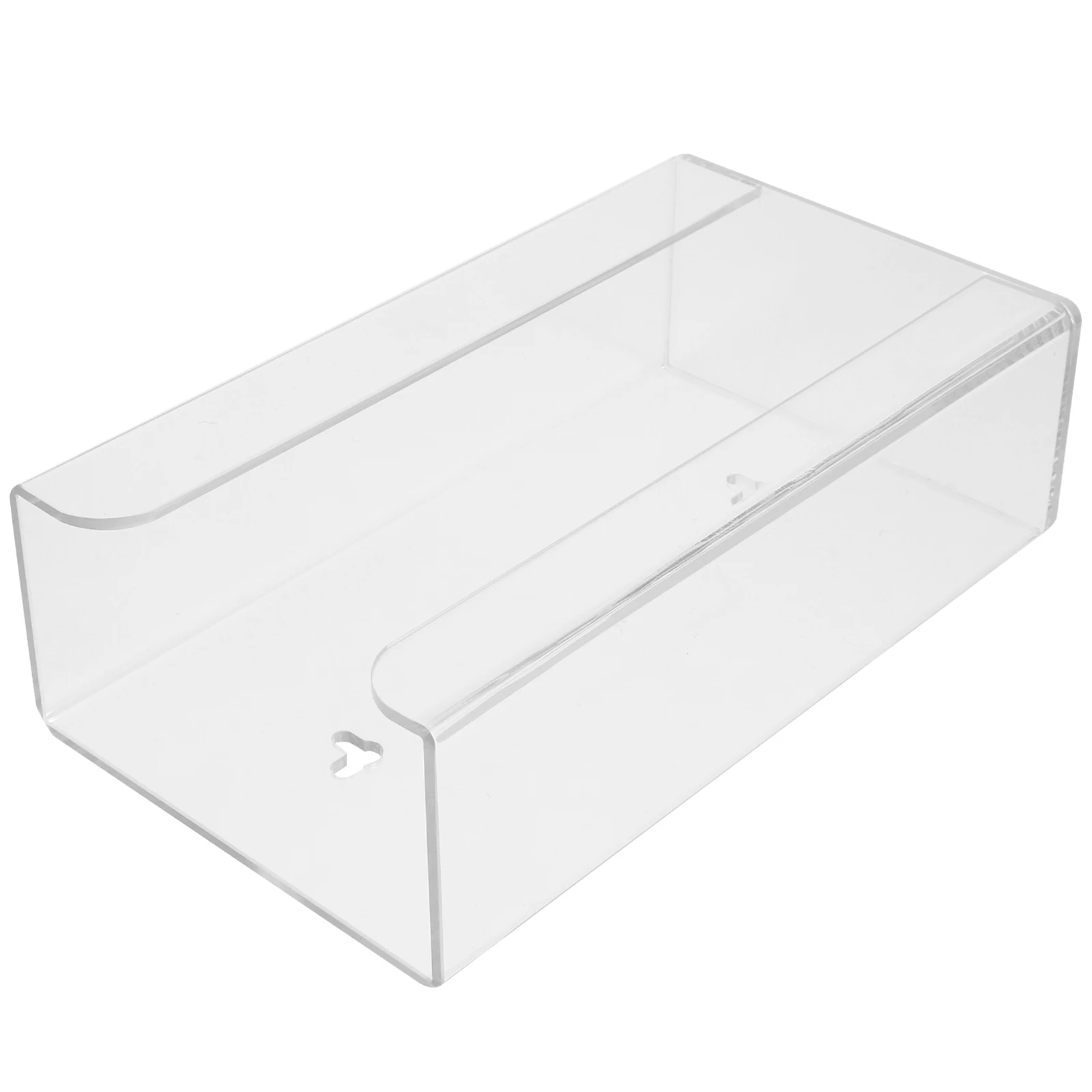 

Transparent Disposable Box Clear Storage Container Organizing Gloves Easy Use Wear Resistant Non Toxic Material Save Space