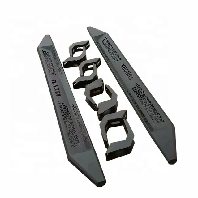 

Newest Side Steps Exterior Modification Accessories Nerf Bars Running Boards For Tundra 2022+ Side Foot Board