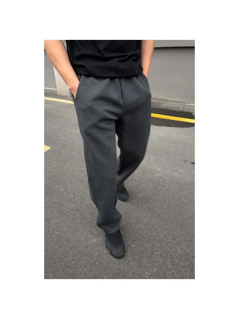 New Y2K Style Baggy Joggers for Men Hip Hop Cargo Pants Oversized Street Fashion Trousers Casual Loose Fit Pants 4