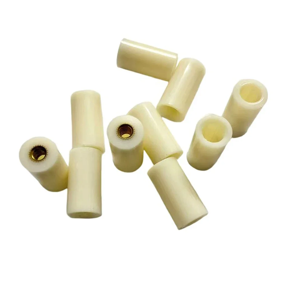 Pool Accessories Billiard Cue Ferrules 25 Mm Height Easy Replacement High-strength Nylon Material Billiard Cue Ferrules