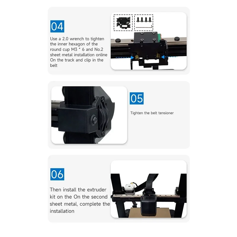 X-Axis Rail Modification Kit For Ender-3 V3 SE High Wear Resistance Upgraded X-Axis Rail 3D Printer Parts