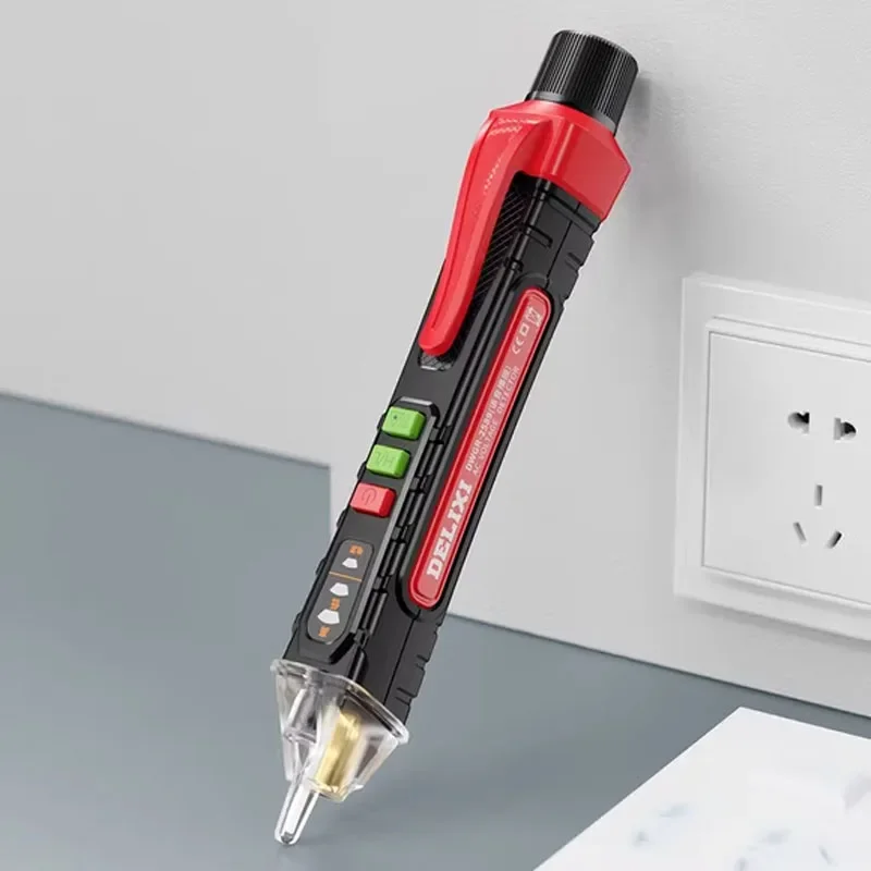 Induction pen for testing high-precision circuit detection in automotive maintenance, multifunctional intelligent testing pen