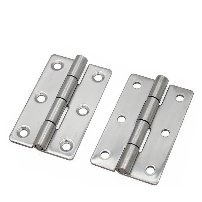 Thickened 304 stainless steel heavy-duty hinge CL201 industrial machinery equipment hinge distribution cabinet box folding