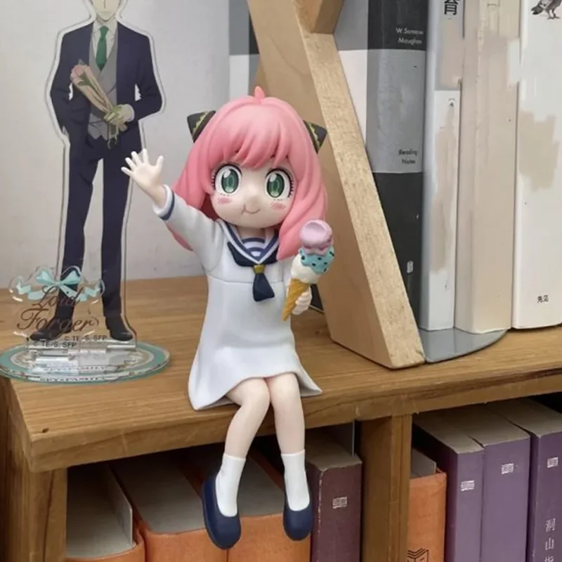 13cm espião x família figura de ação brinquedo boneca anya yor loid forger quimera anime dos desenhos animados bonito bonecas presente companheiro para criança