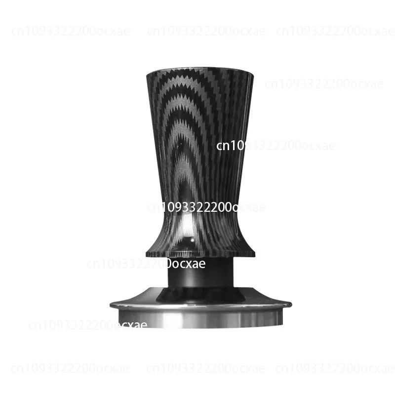 

Coffee Tamper 51/53/58mm Stainless Steel Threaded Handle Pressing Hammer Elastic Balance Tamper