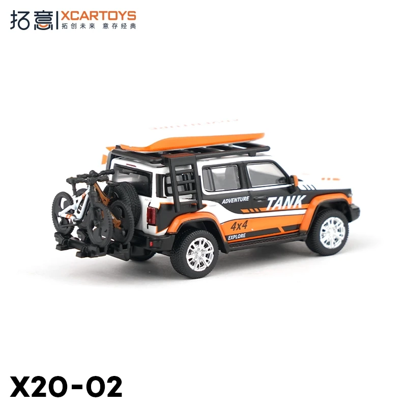 XCARTOYS 1/64 Tank 300 Off-road Set 2-Extreme Speed Reduction Miniature Alloy Model Collectors Model Enthusiasts Boys Gift Toys