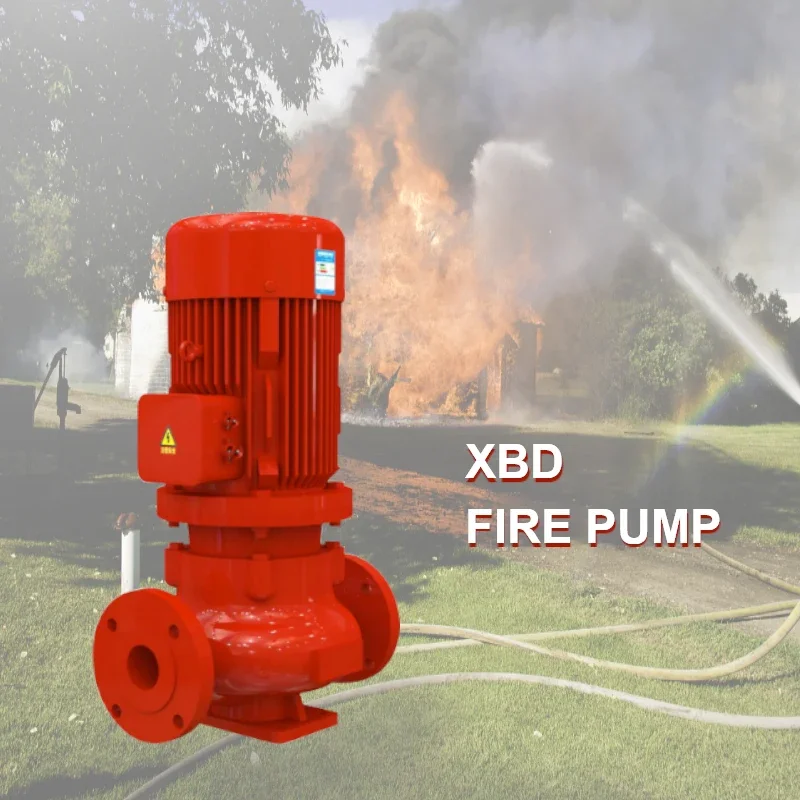 Electric Fire Pump for Building High Pressure Fire Pump High Volume Fire Pump 380v Jockey Pumps