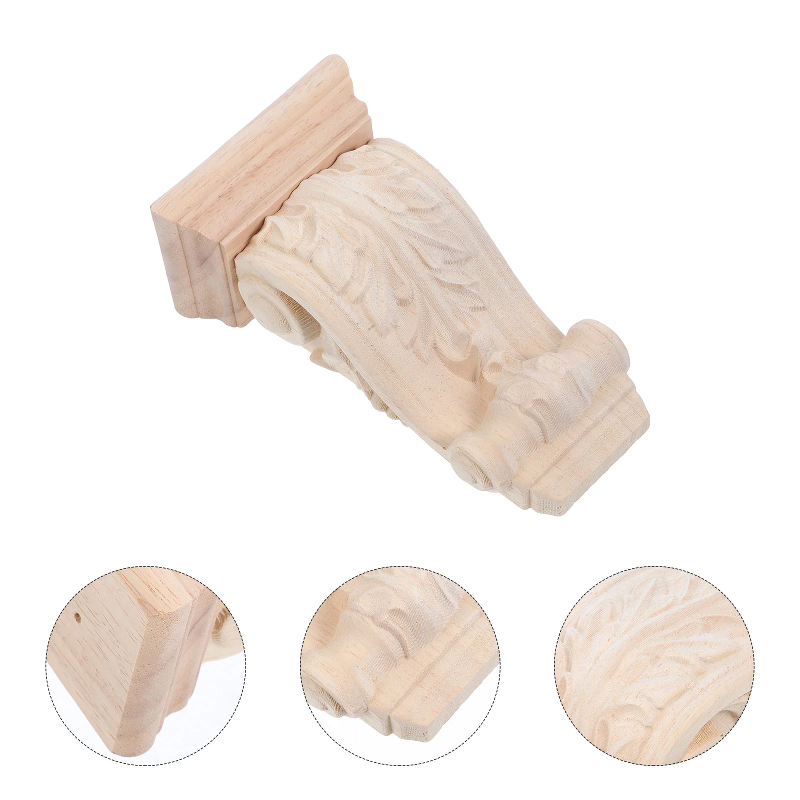 

Carved Wood Capitals and Corbels Rustic Decor Carving Decorative Small Wooden Brackets