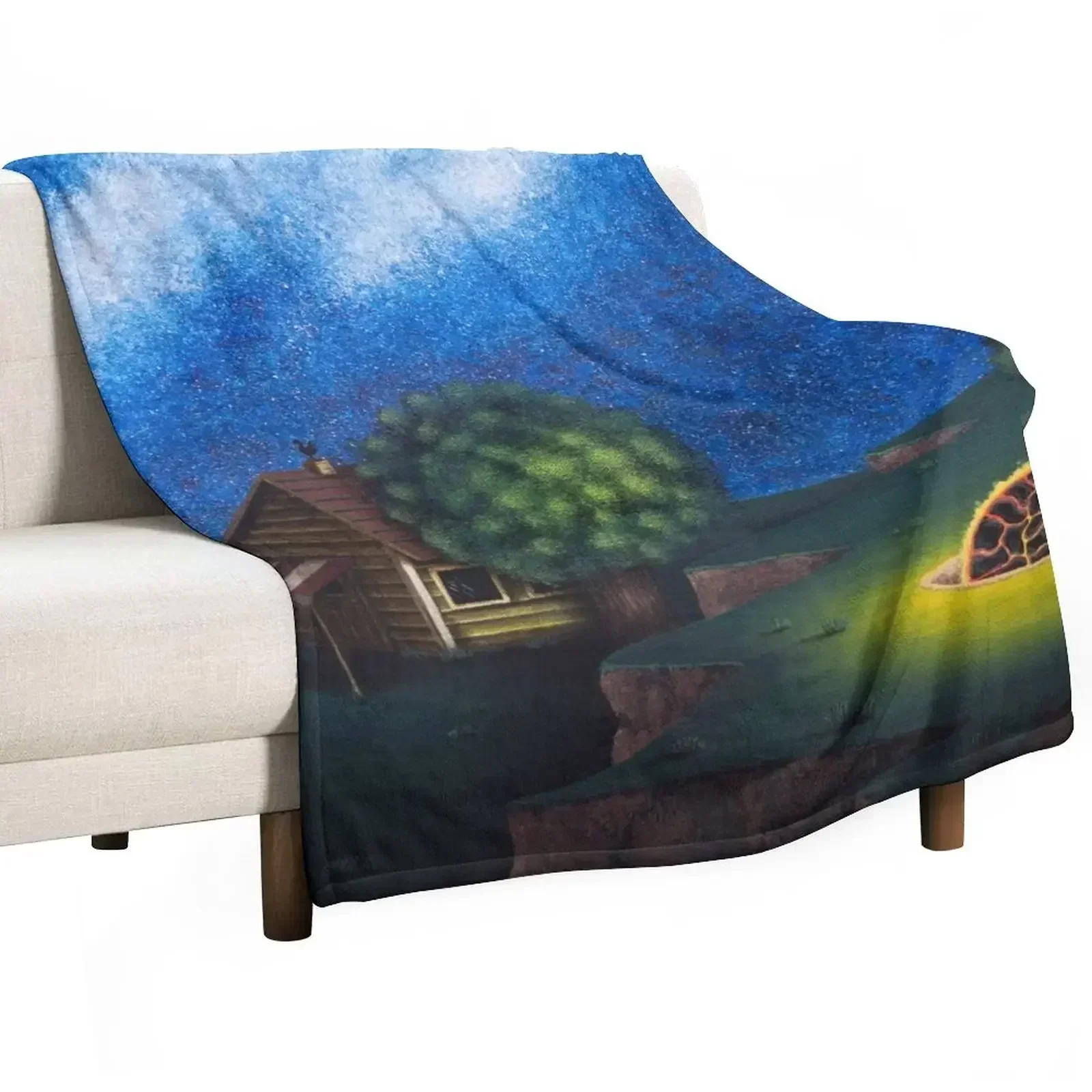 Meteorite Throw Blanket Winter beds Thins Travel Blankets