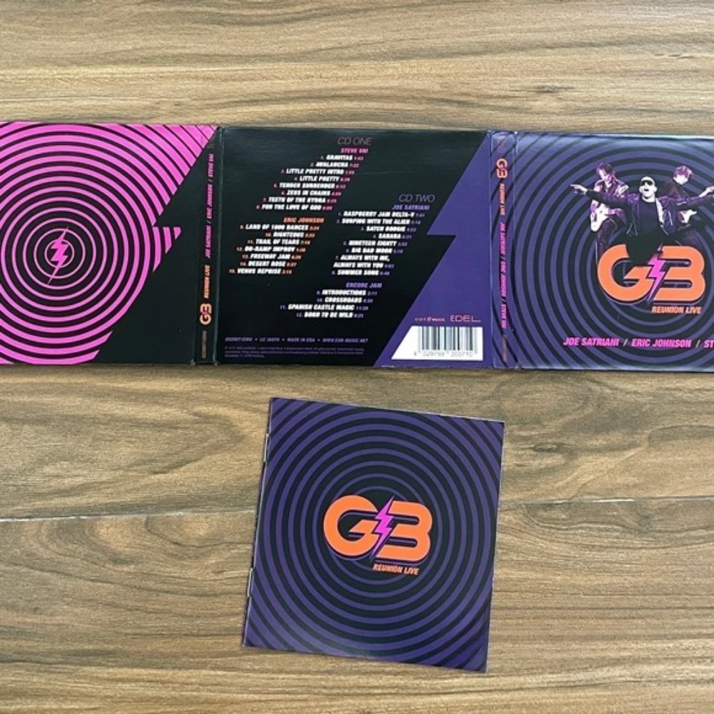 G3 Reunion Live 2CD Joe Satria - Live Rock avis et prix