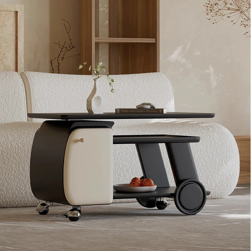 

Luxury Trendy Side Table Mobile Simple European Quality Coffee Table Delicacy Nordic Mesa De Centro Sala Living Room Furniture