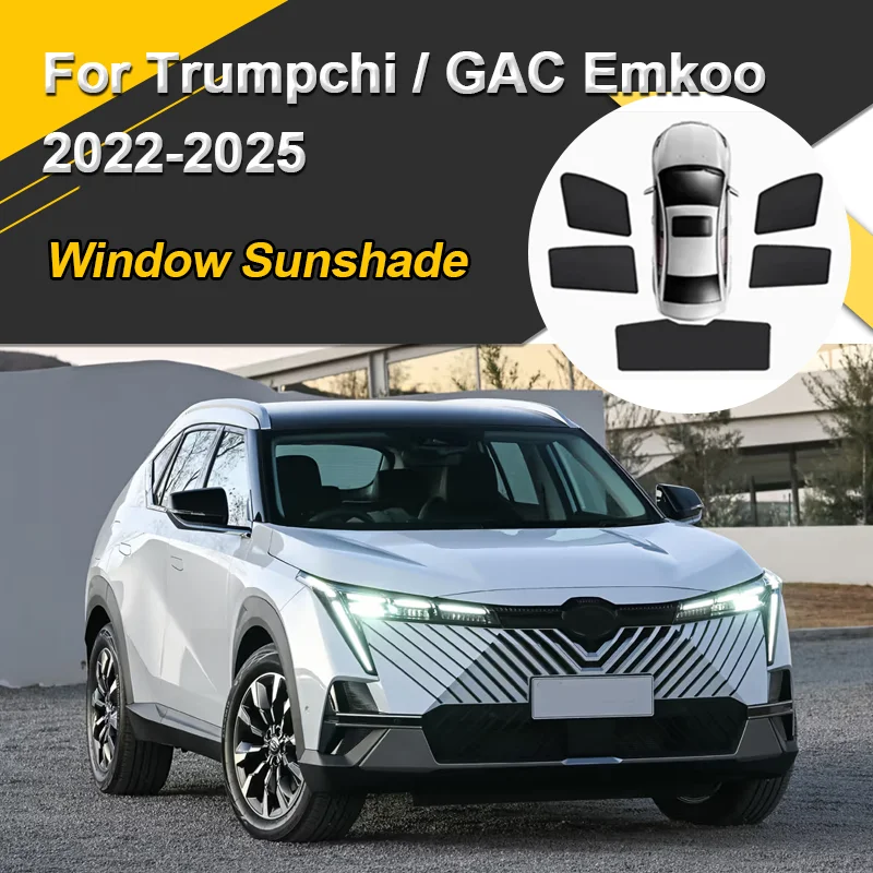 

Автомобильные солнцезащитные козырьки для Trumpchi GAC Emkoo 2022 2023 2024 2025, магнитные теплоизоляционные козырьки для окон, автоаксессуары