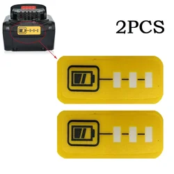 For DeWalt DCB200 18V 14.4V Lithium Battery Capacity LED Key Sticker Label Power Tools Accessories