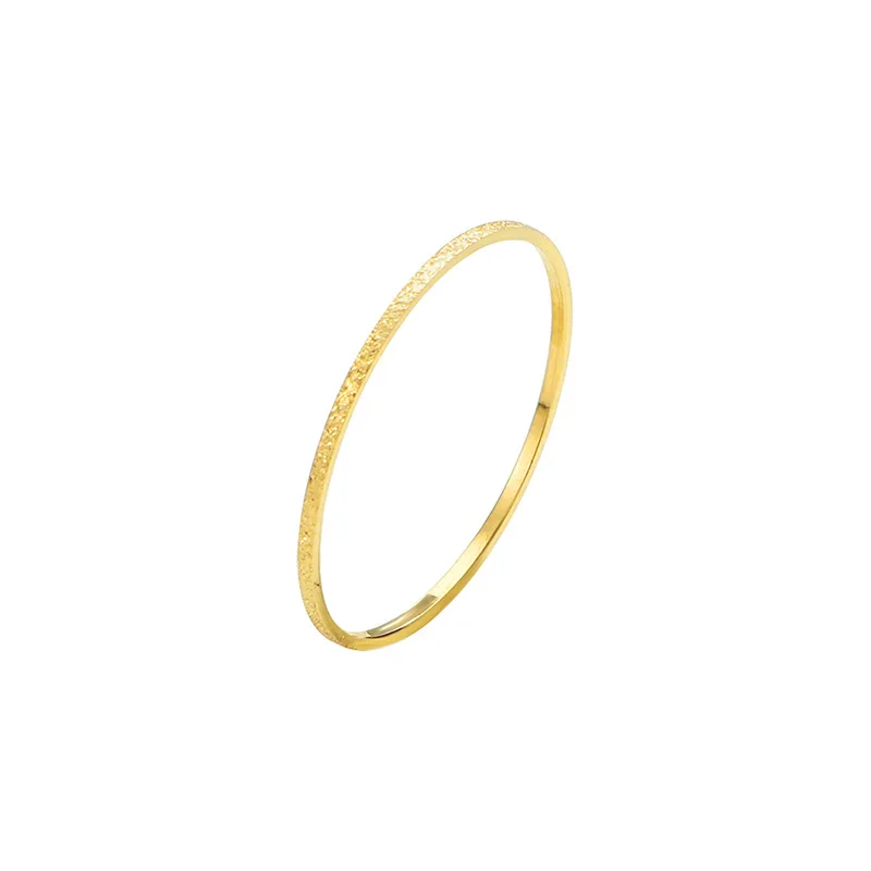 Stainless Steel Thin Matte Stackable Ring Knuckle Midi Rings for Women Girl Size 4-9
