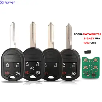 Dálkový klíč od auta Jingyuqin pro Ford Expedition Explorer Taurus Flex 315/433 MHz 4D63-80bitový čip FCCID: CWTWB1U793/OUCD6000022 8 nejlepší prodej dálkový klíč - №1