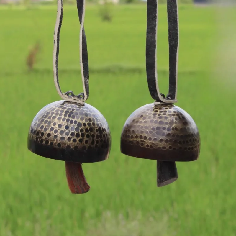 

Simple Handmade Coppery Wind Chimes Creative Multifunctional Art Hanging Decorations Luxury Entrance Hall Decoration Crafts