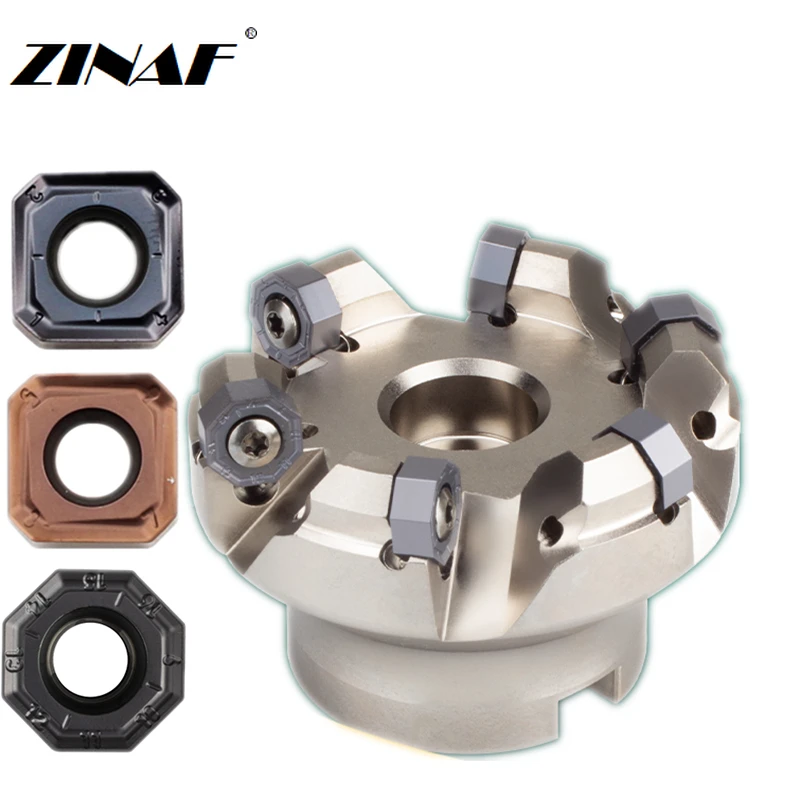 frente e verso routing face fresa cabeca serie onmu snmu1305 snmx maquina cnc carbide insert sof45 50 63 80 45 graus 01