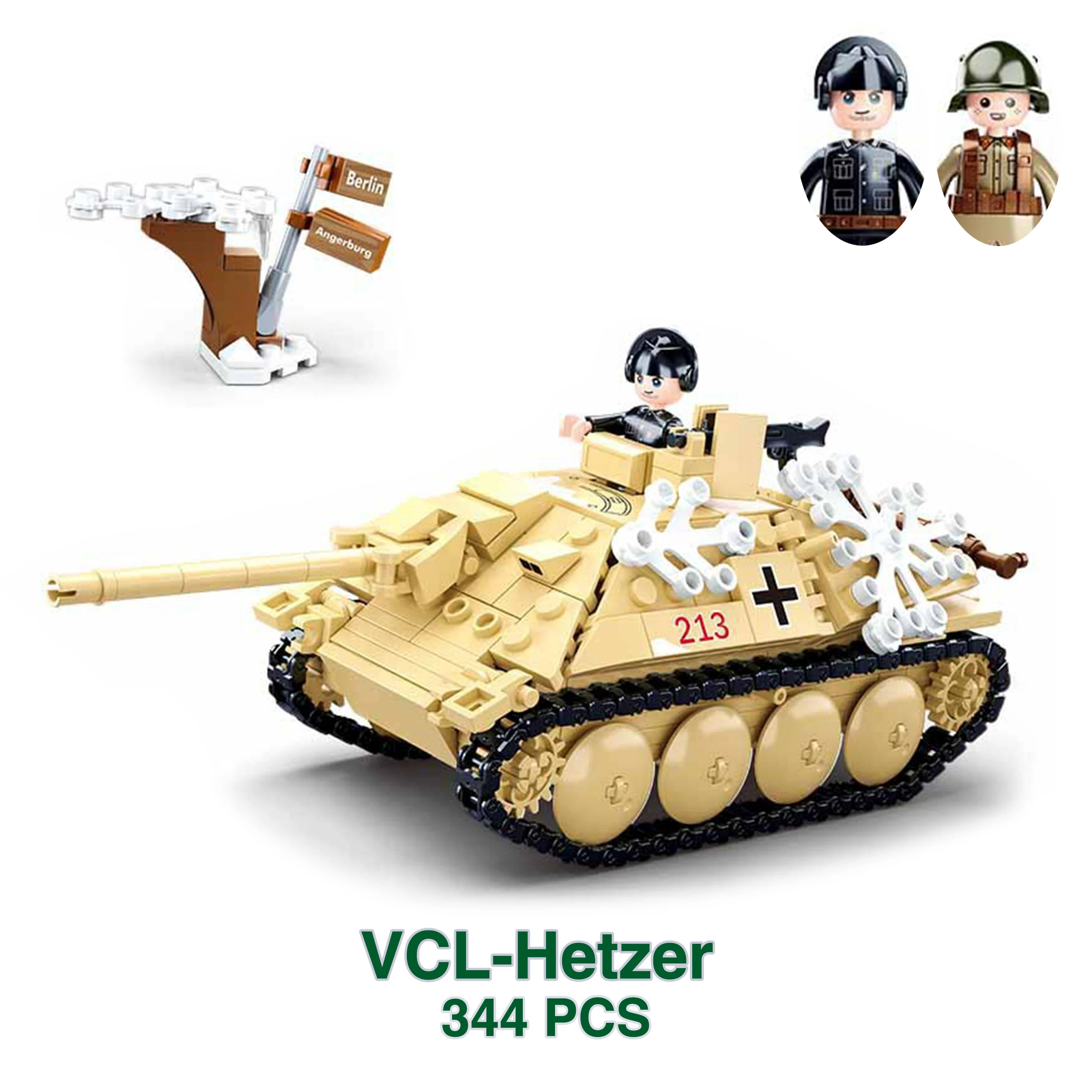 Military Armored Car Sdkfz Stuart Tank Katyusha Panzer Jeep WW2 US Army Soldier Model Building Block Brick Children Gift kid Toy