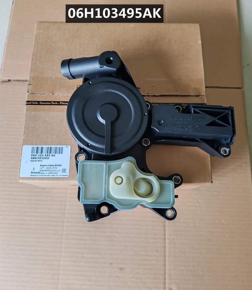 

New Genuine OEM For Audi Oil Separator 06H103495AK / 06H-103-495-AK / 06H103495AE / 06H-103-495-AE For Audi A4 A5 Q3 Q5 2.0T