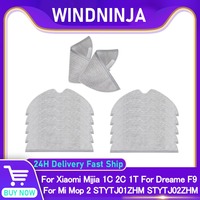 Mop Cloth For Xiaomi MIJIA 1C 2C 1T STYTJ01ZHM STYTJ02ZHM MI Robot Vacuum-Mop For Dreame F9 D9 Wipes Mopping Rags Accessories