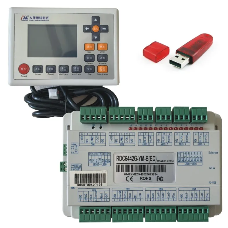 Yueming Controlador Usb Dongle Co2 Laser Peças para Yueming Rdc6442g-ym