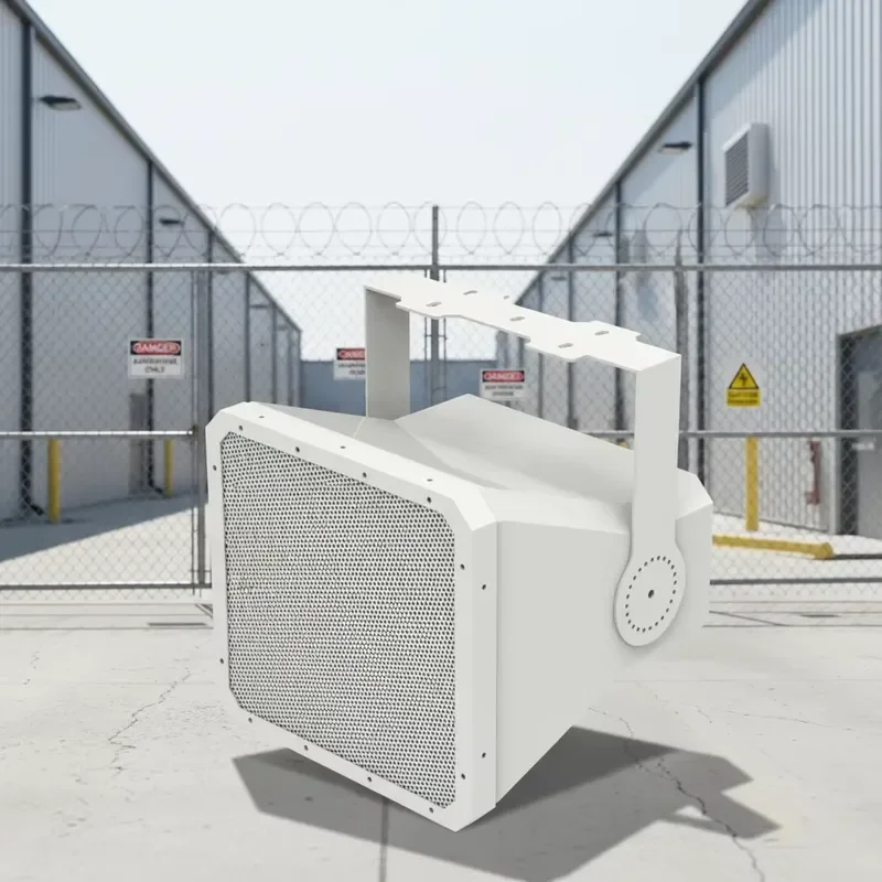 High Power Waterproof Outdoor Loudspeaker Long Range Warning Alarm Speaker for Security Broadcast System Public Address