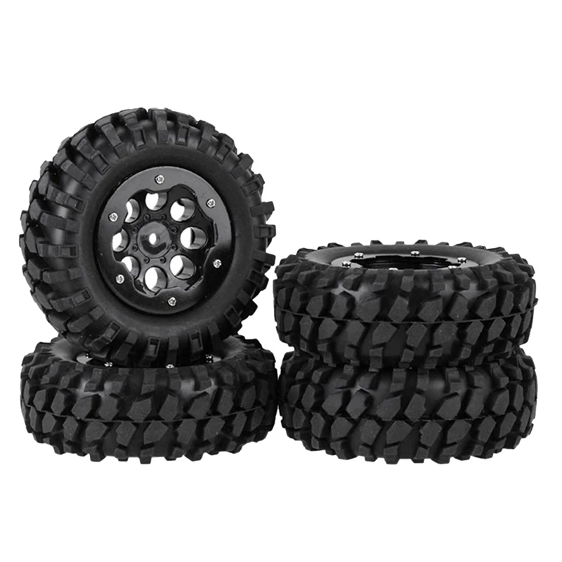 

1.9In Metal Beadlock Wheels With 96Mm Soft Tire For 1/10 4WD MN D90 D130 RGT MST Rc Car