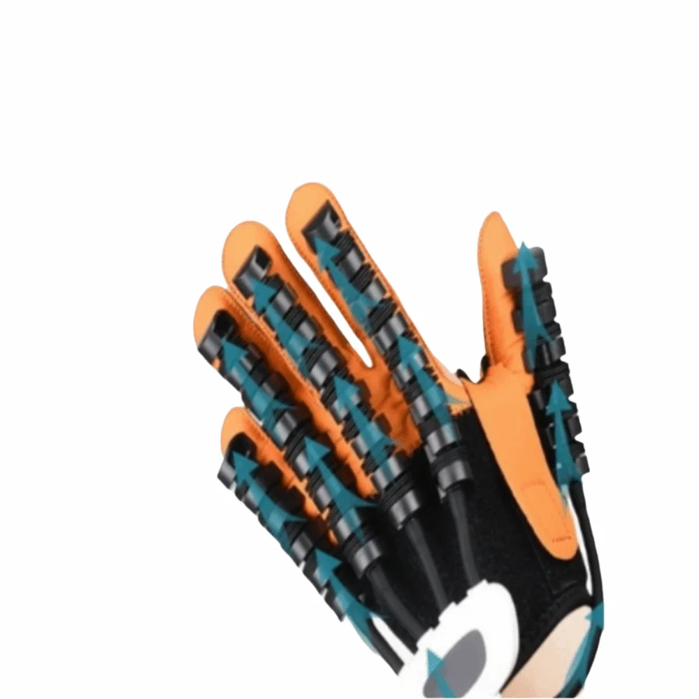 

Five-Finger Rehabilitation Robot Gloves Portable Self-Assisted Finger Trainer Rechargeable Adjustable Resistance