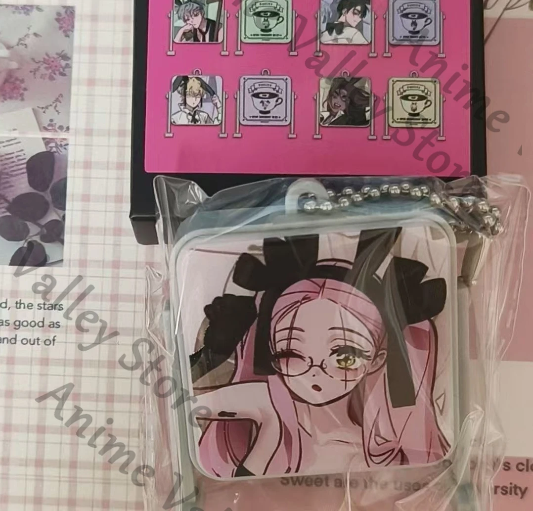 

Anime Genuine Alien Stage Mizi Luka Sua Cosplay Third Anniversary Coffee Light Board Keyring Cartoon Display Lights Pendant Xmas