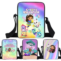 Gabby's Dollhouse Nylon Shoulder Bag Gabby Cat Crossbody Bags For Teenager Handbags Student School Messenger Bag