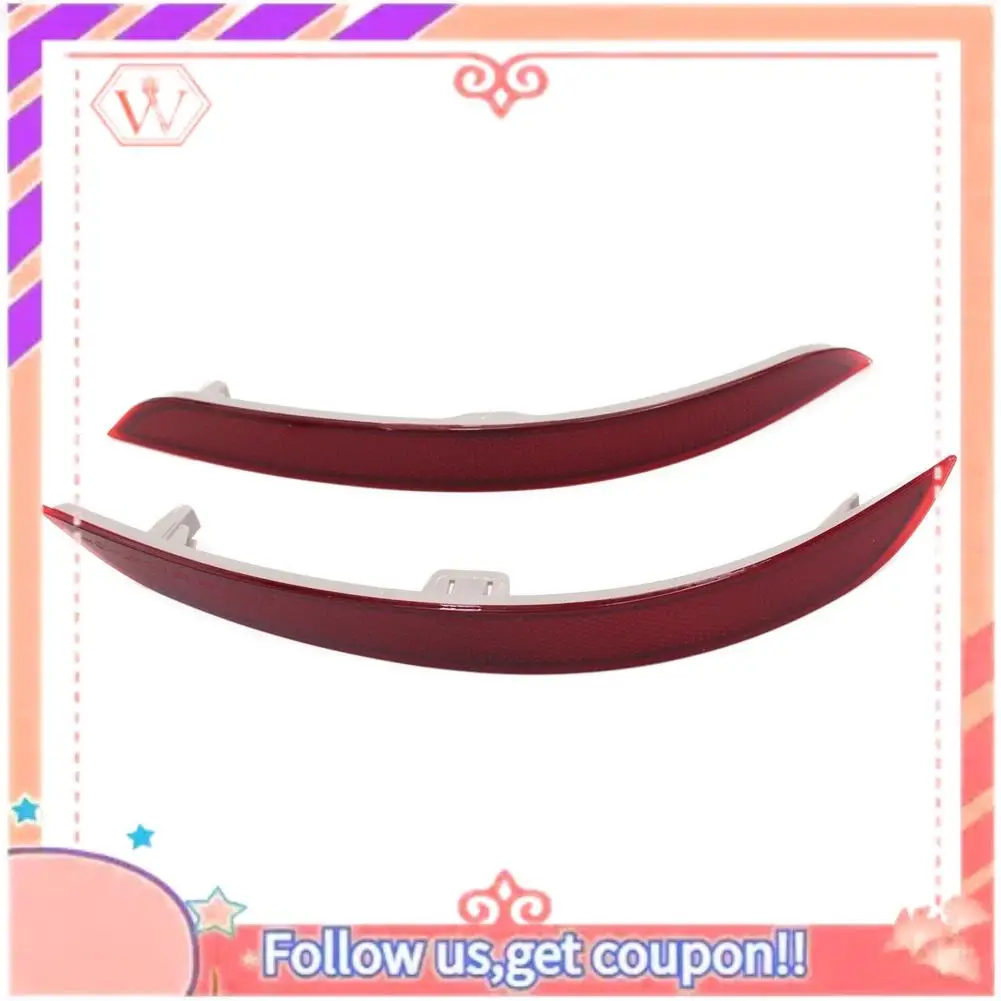 

Durable For BMW F15 X5 2014 2015 2016 2017 2018 Rear Bumper Reflector Light Trim Cover Accessories 63147290091 63147290092