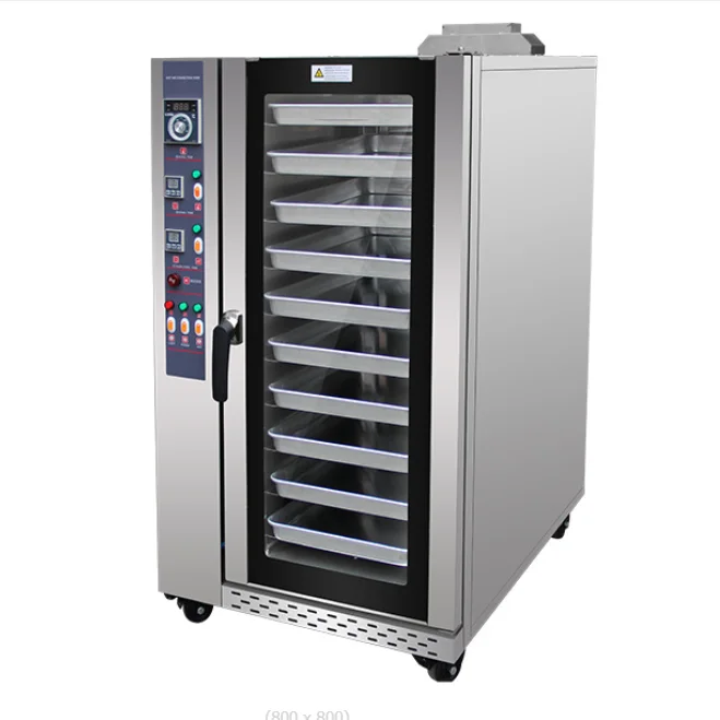 

Commercial Electric 5/8/10/12 Trays Convection Bakery Oven Bread Oven With Digital Contrils