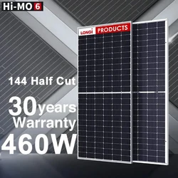 Longi Hi-MO 6 solar panel 550W hot sell competitive price cheap bifacial   longi 450w 540w s energy