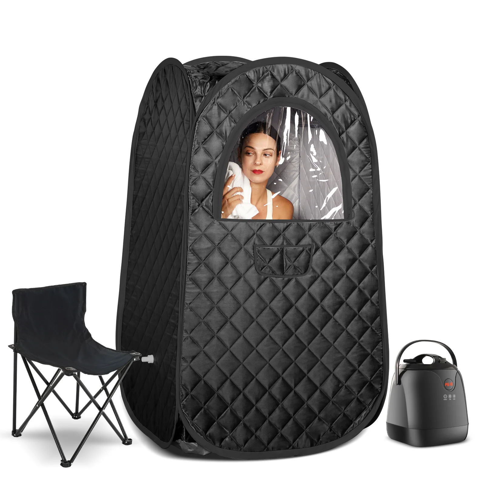 One Person Size Portable Sauna  2L Steam Full Size Portable Steam Sauna