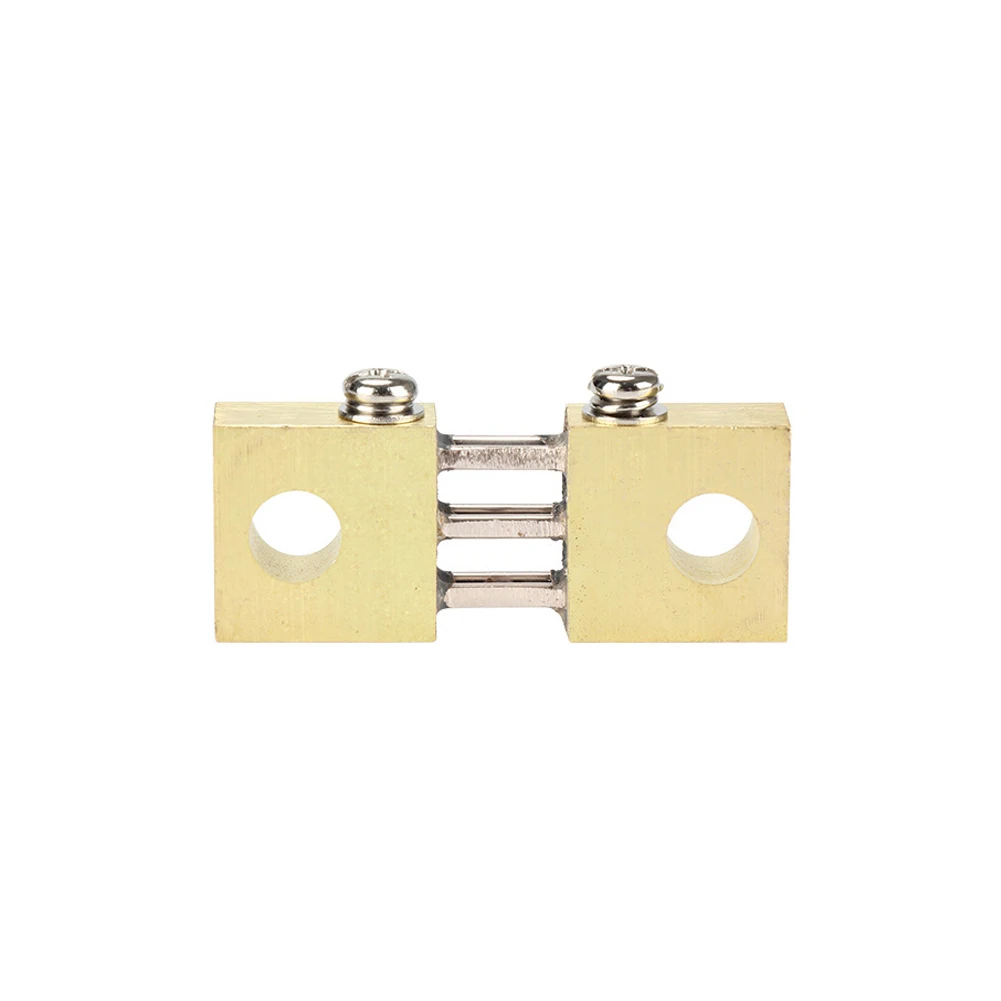 FL-19B DC Shunt 100A 200A 300A 400A 500A 75mV Welding Machine Brass Resistor Level Shunts for Current Analogue Panel Meter